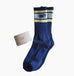 Obey Cooper Socks HEATHER NAVY SAND - 50-50 Skate Shop