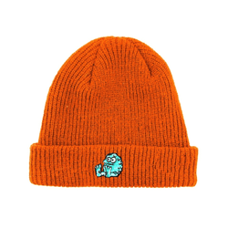 Snot Wheel Co Booger Beanie Orange - 50-50 Skate Shop