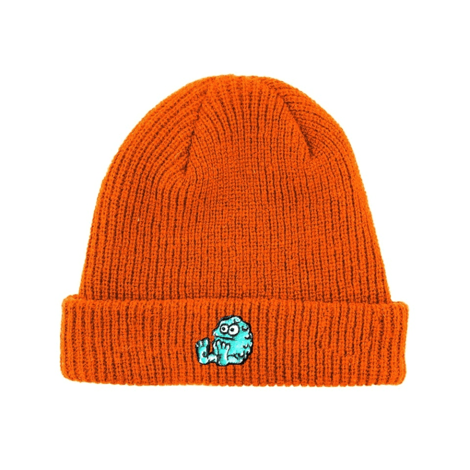 Snot Wheel Co Booger Beanie Orange - 50-50 Skate Shop