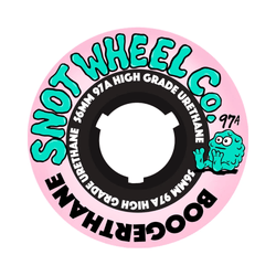 Snot Wheel Co Boogerthane 56mm 97a Pink Black - 50-50 Skate Shop