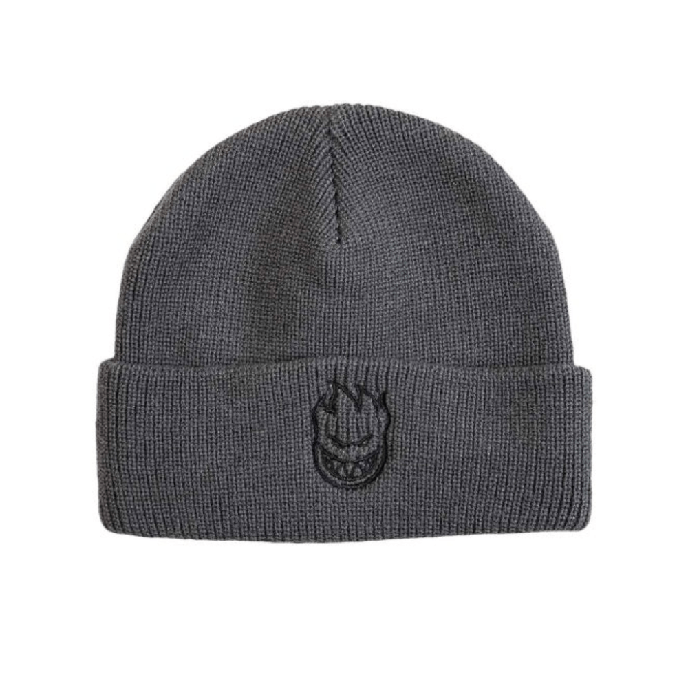 Spitfire Skate Beanie Bighead Charcoal Black - 50-50 Skate Shop