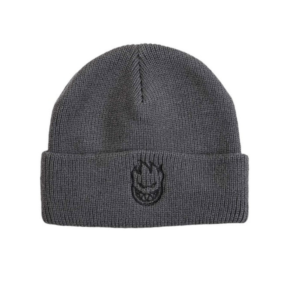 Spitfire Skate Beanie Bighead Charcoal Black - 50-50 Skate Shop