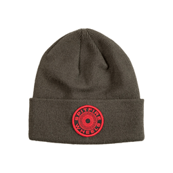 Spitfire Skate Beanie Classic 87 Swirl Patch Olive - 50-50 Skate Shop