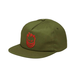Spitfire Skate Cap Adjustable LIL Bighead Olive Red Black - 50-50 Skate Shop