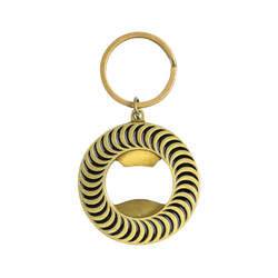Spitfire Skate Keychain Classic Swirl Brass - 50-50 Skate Shop