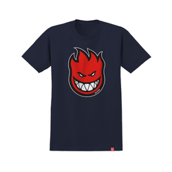 Spitfire Skate Youth Tee Bighead Fill Navy Red - 50-50 Skate Shop