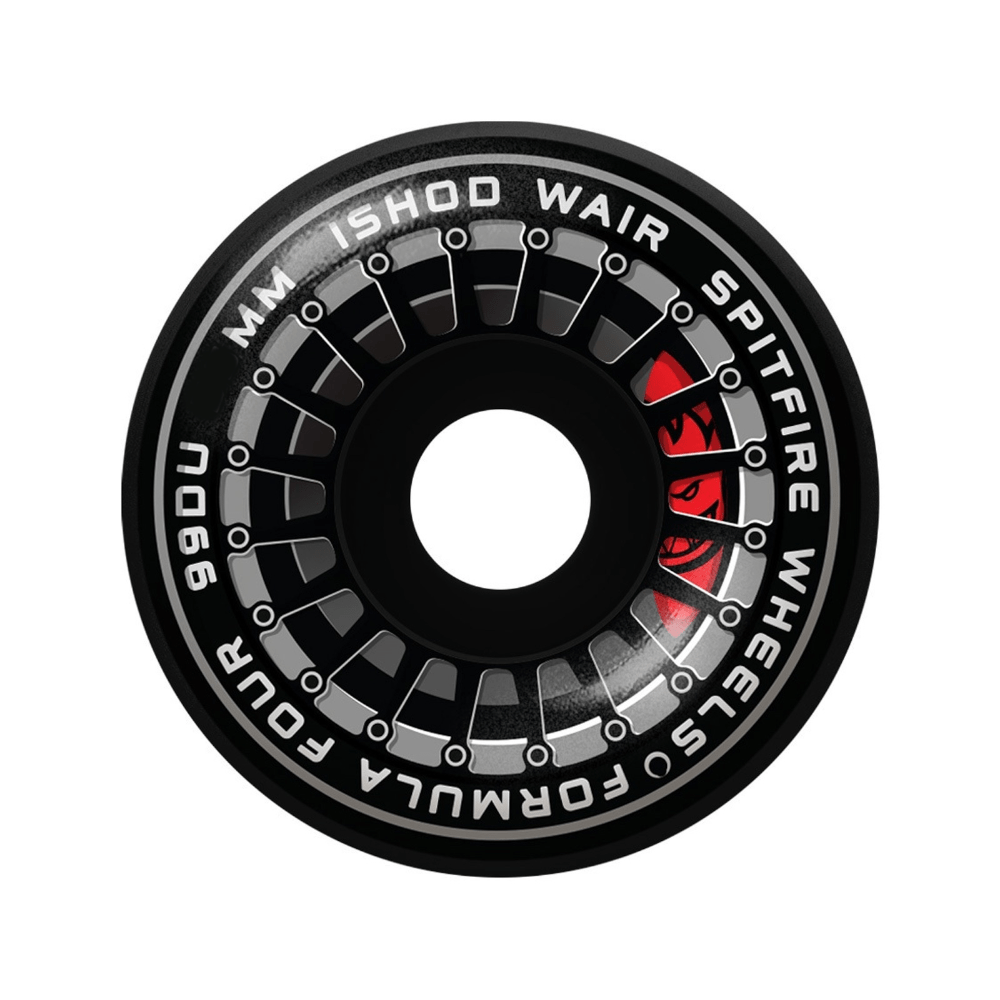 Spitfire Skateboard Wheels F4 99D Ishod Burnout 55mm - Set of 4 - 50-50 Skate Shop