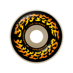 Spitfire Skateboard Wheels Torched Script 52mm - Set of 4 - 50-50 Skate Shop