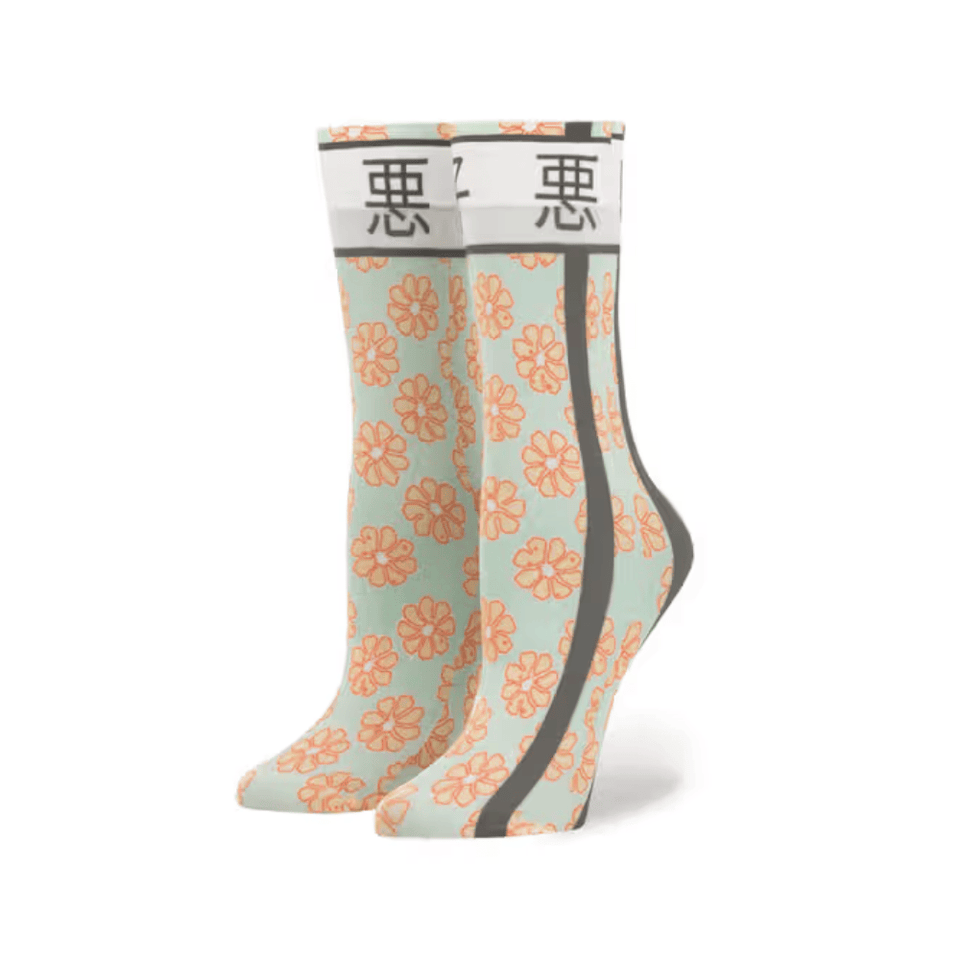 Stance x Rihanna Socks Bad Girl Green