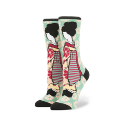 Stance x Rihanna Socks Geisha Green