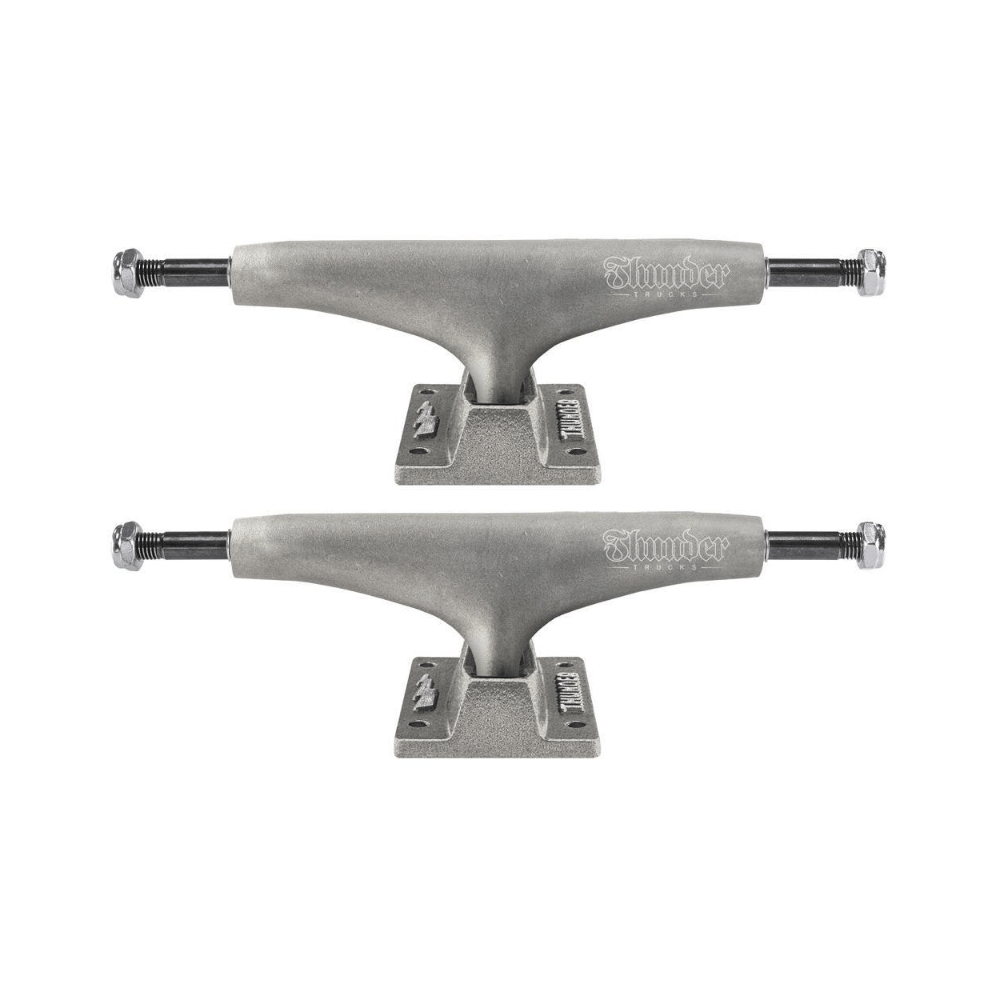 Thunder Skateboard Trucks Hi Script 8.25" (148) Raw - Set of 2
