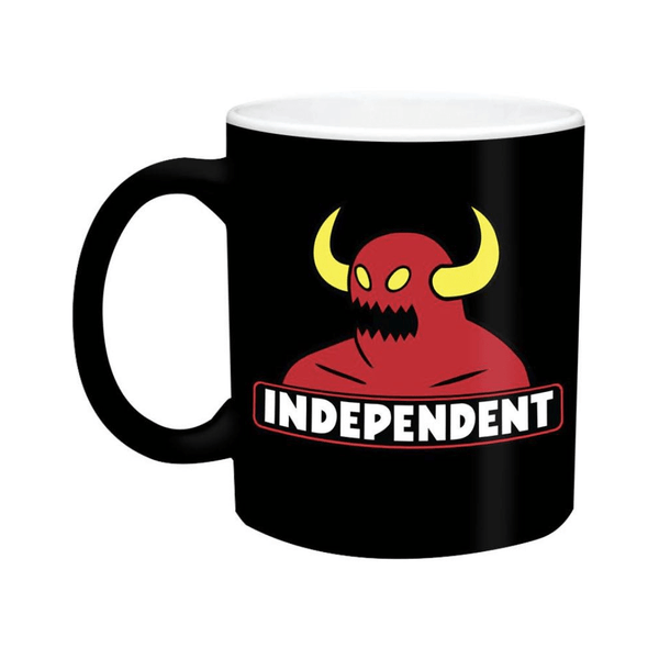 Toy Machine x Independent Skate Bar Heat Changing Mug Black - 50-50 Skate Shop