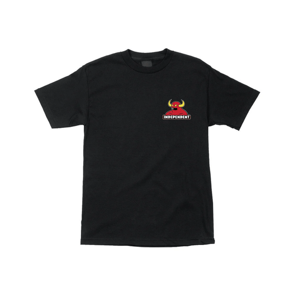 Toy Machine x Independent Skate Mash Up Tee Black - 50-50 Skate Shop