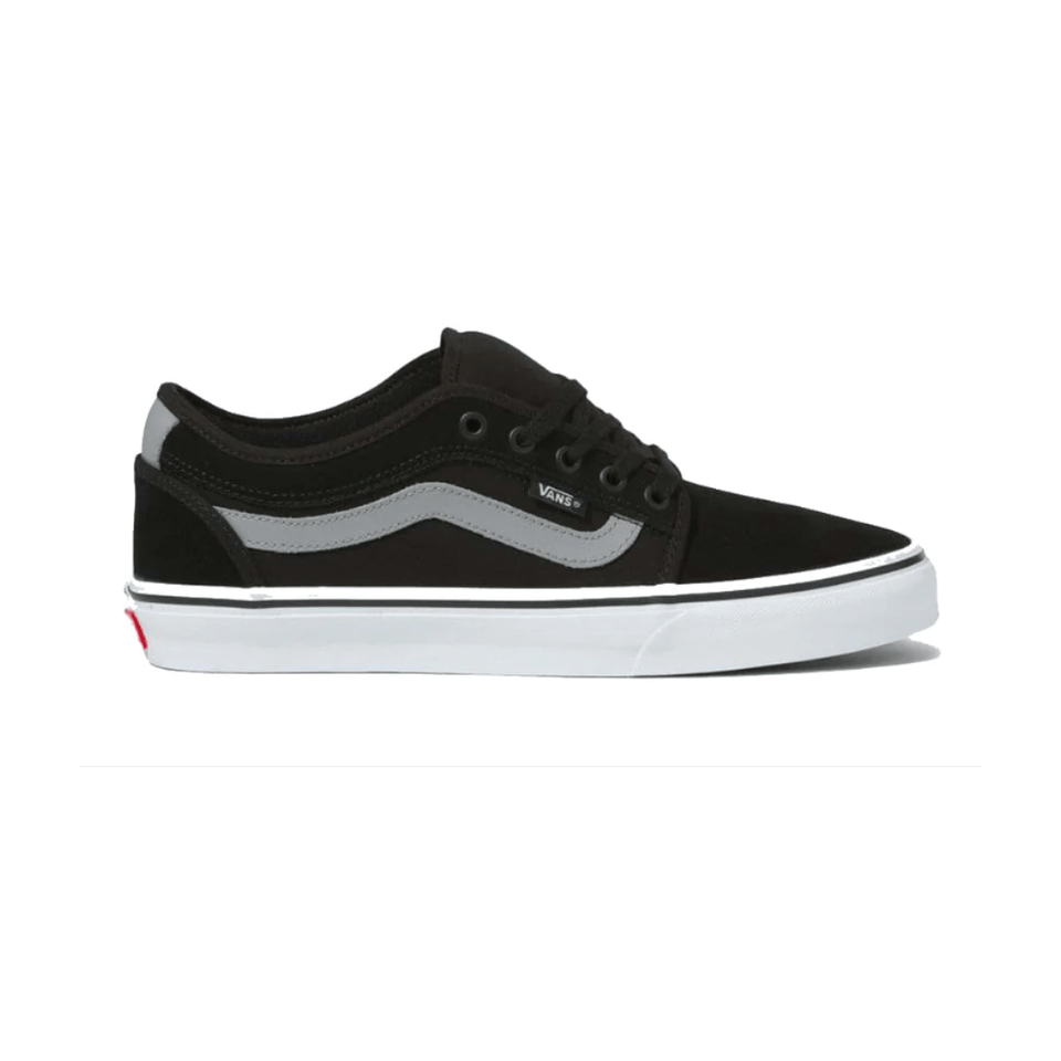 Vans Chukka Low Sidestripe Black Gray White