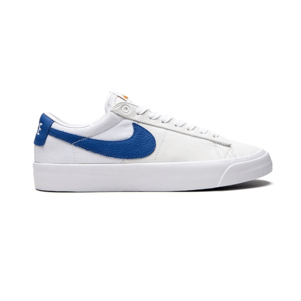 Nike SB Zoom Blazer Low GT ISO White Blue - 50-50 Skate Shop