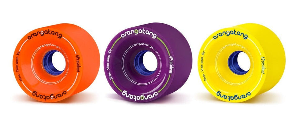 Orangatang President Skateboard Wheels 70mm (Set of 4) - 50-50 Skate Shop