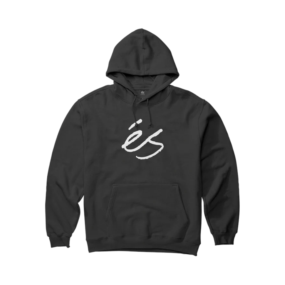 eS Script Heavyweight Hoodie Black - 50-50 Skate Shop