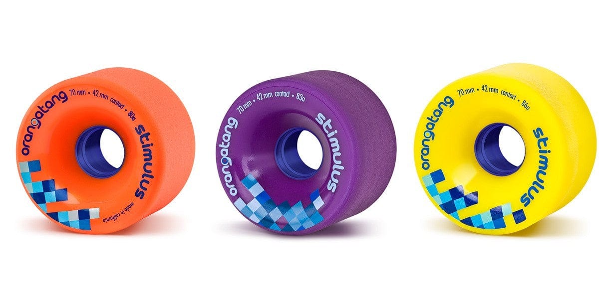 Orangatang Stimulus Skateboard Wheels 70mm (Set of 4) - 50-50 Skate Shop