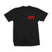Snot Wheel Co Big Dog Tee Black Red - 50-50 Skate Shop