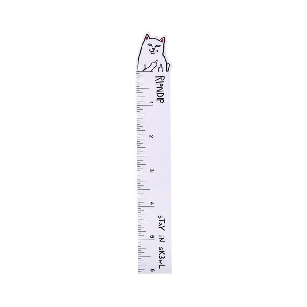 Ripndip Nerm Ruler White - 50-50 Skate Shop