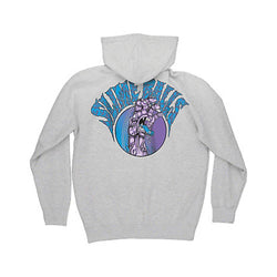 Santa Cruz Slime Balls Grave Hand Pullover Hoodie Heavyweight Grey Heather - 50-50 Skate Shop