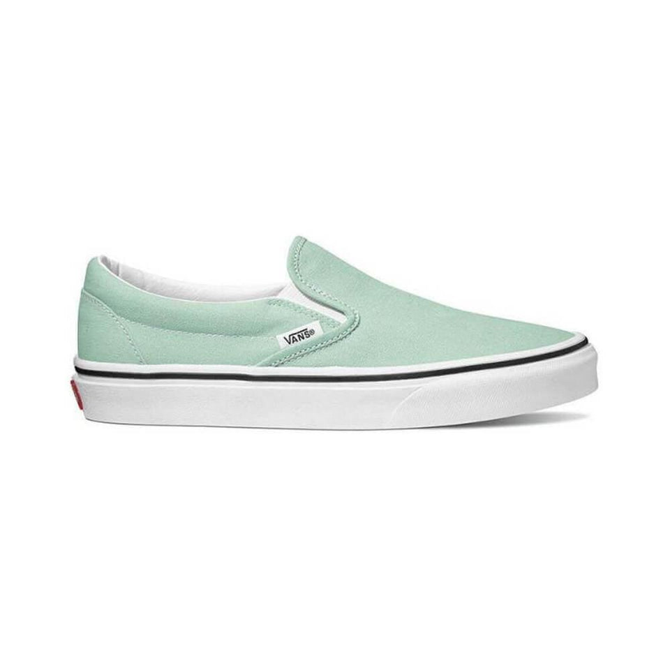 Vans Classic Slip On Aqua Foam True White - 50-50 Skate Shop
