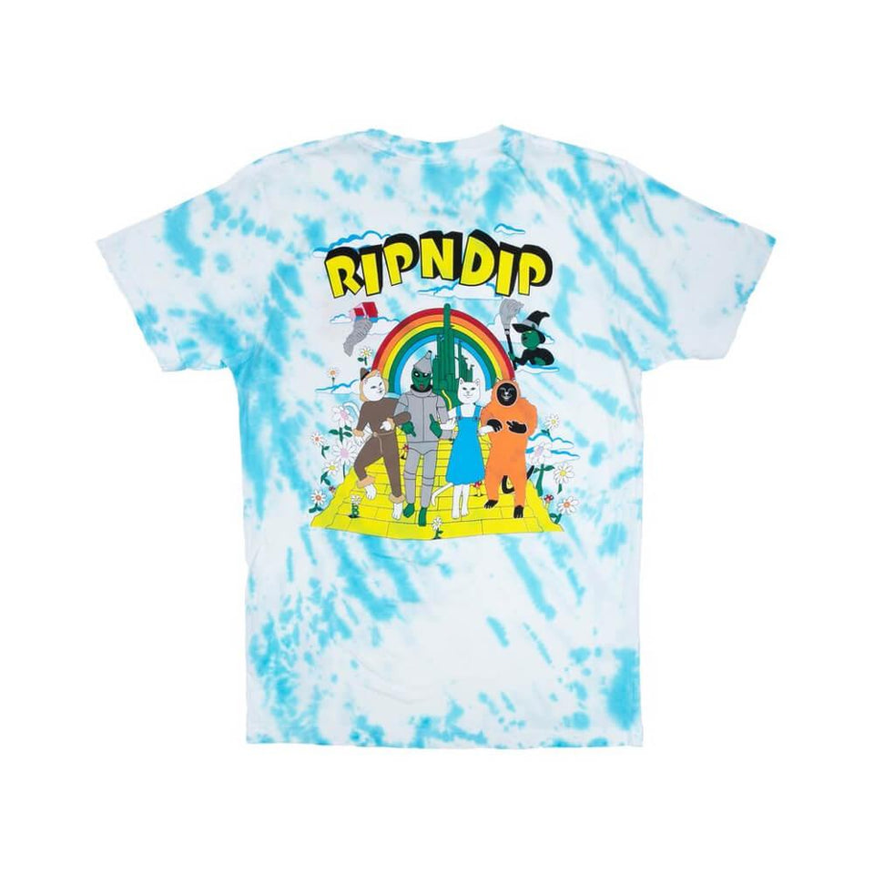 Ripndip No Place Like Home Tee Blue Stripe - 50-50 Skate Shop