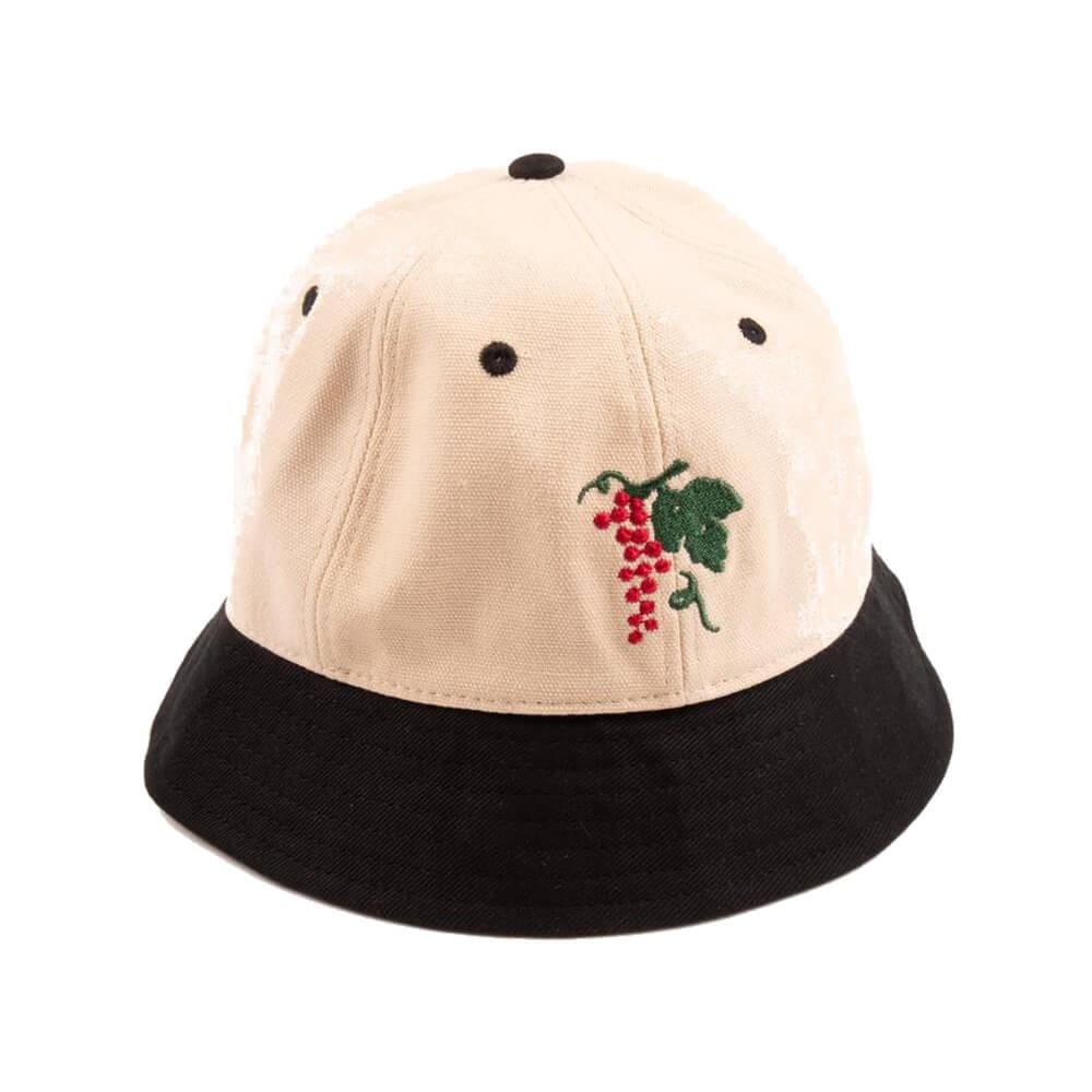 Passport Skate Life Of Leisure 6 Bucket Hat Black Natural - 50-50 Skate Shop