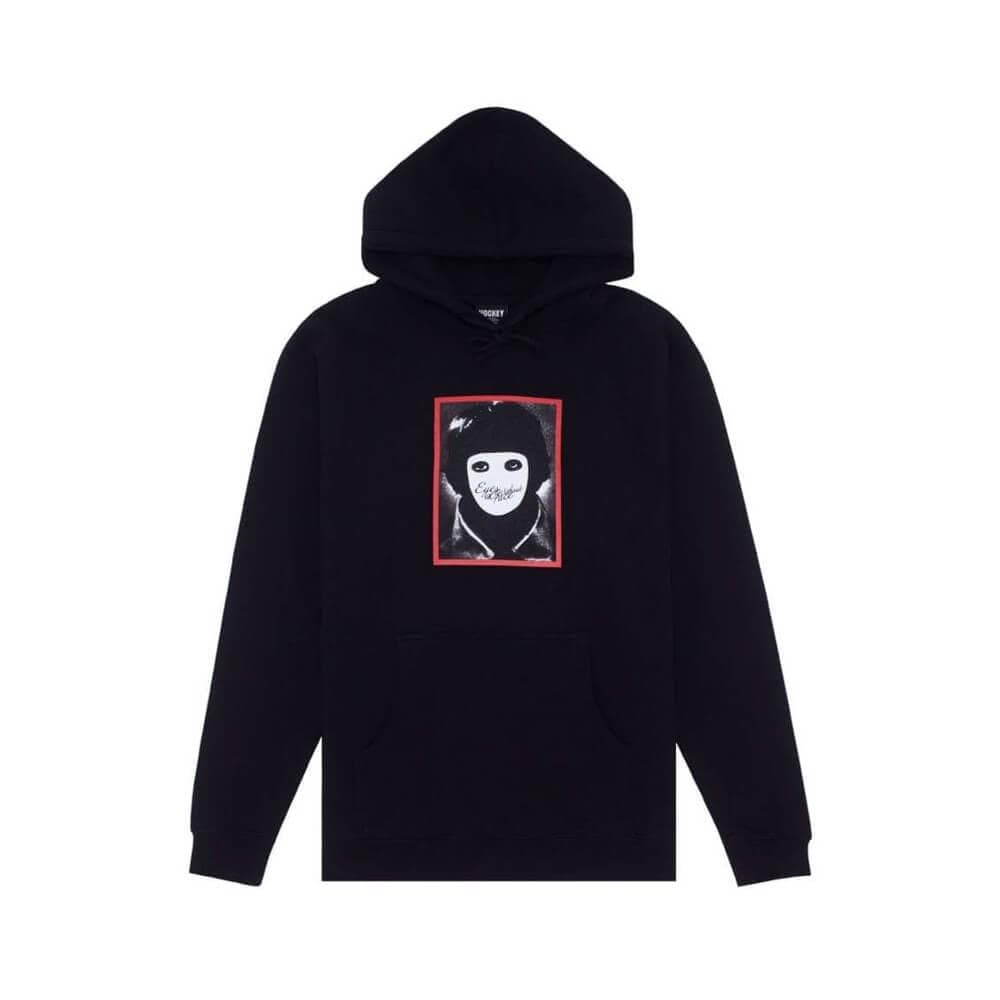 Hockey Skate No Face Hoodie Black - 50-50 Skate Shop