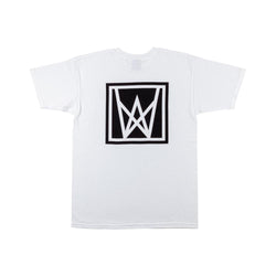 Welcome Icon Tee White - 50-50 Skate Shop