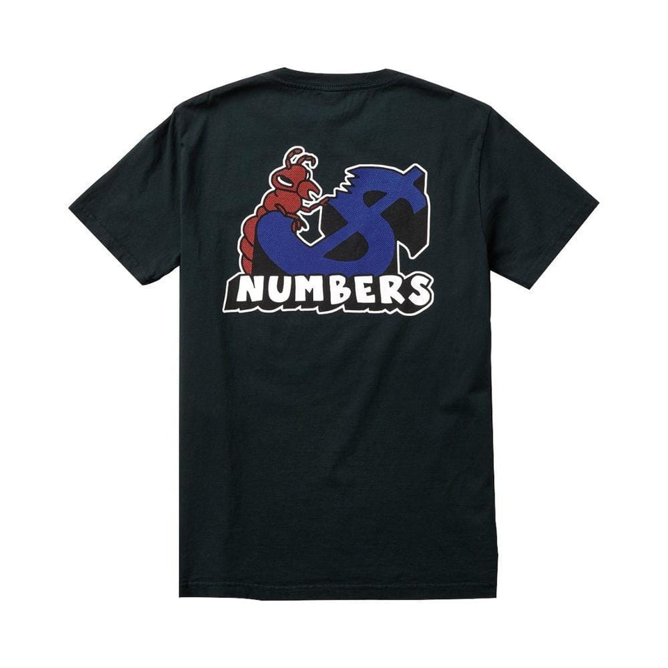 Numbers Edition Termite Short Sleeve Tee Black - 50-50 Skate Shop