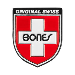 Bones Bearings Lapel Pin Swiss Shield - 50-50 Skate Shop