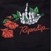Ripndip Dead Rose Cotton Coach Jacket Black - 50-50 Skate Shop