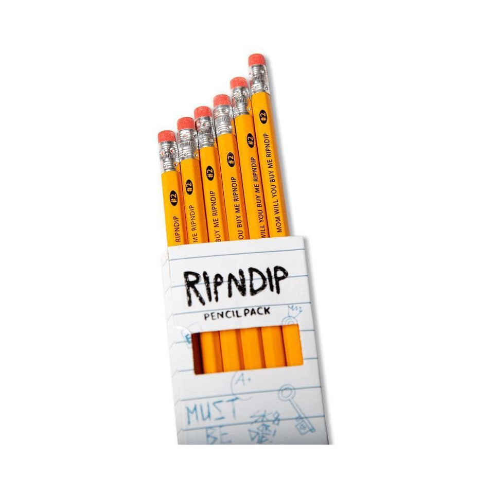 Ripndip Buy Me Wooden #2 Pencil Pack - 50-50 Skate Shop