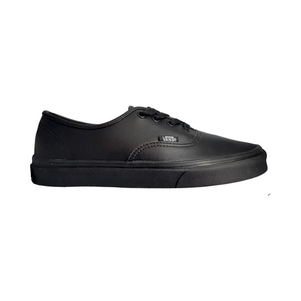 Vans Authentic (Classic Tumble) Black Mono - 50-50 Skate Shop