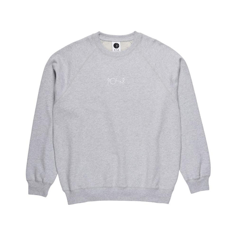 Polar Skate Default Crewneck Sport Grey - 50-50 Skate Shop