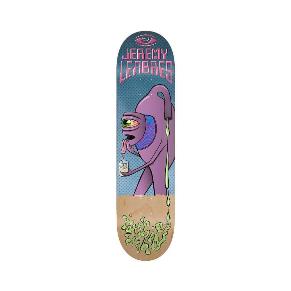 Toy Machine Skateboard Deck Face Off 8.375" x 32.1" Jeremy Leabres 14.39" WB - 50-50 Skate Shop
