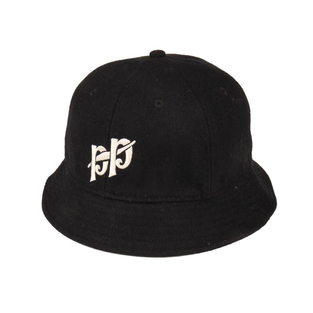 Passport Skate P-P 6 Panel Bucket Hat Black - 50-50 Skate Shop