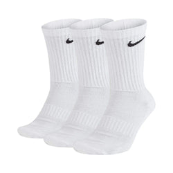 Nike SB Skate Everyday Cushion Crew Training Socks White 3 Pack - 50-50 Skate Shop