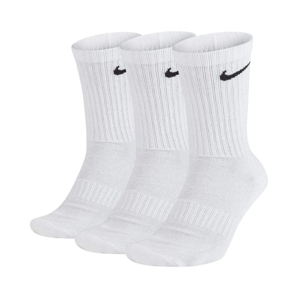 Nike SB Skate Everyday Cushion Crew Training Socks White 3 Pack - 50-50 Skate Shop