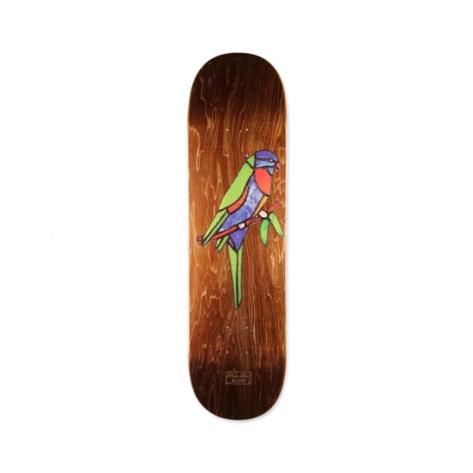 Passport Skateboard Deck Stainglass Series Josh Pall 8.25" x 31.7" Lori 14.25" WB - 50-50 Skate Shop