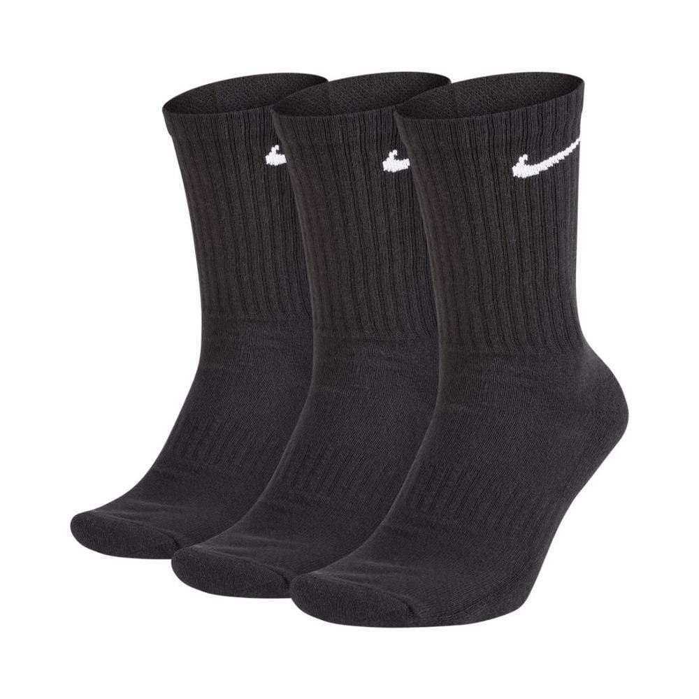Nike SB Skate Everyday Cushion Crew Training Socks Black 3 Pack - 50-50 Skate Shop