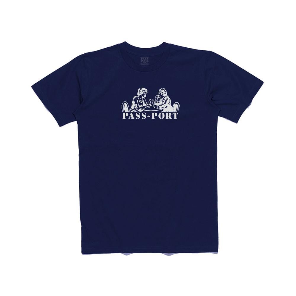 Passport Romantics Tee Navy - 50-50 Skate Shop