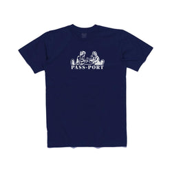 Passport Romantics Tee Navy - 50-50 Skate Shop