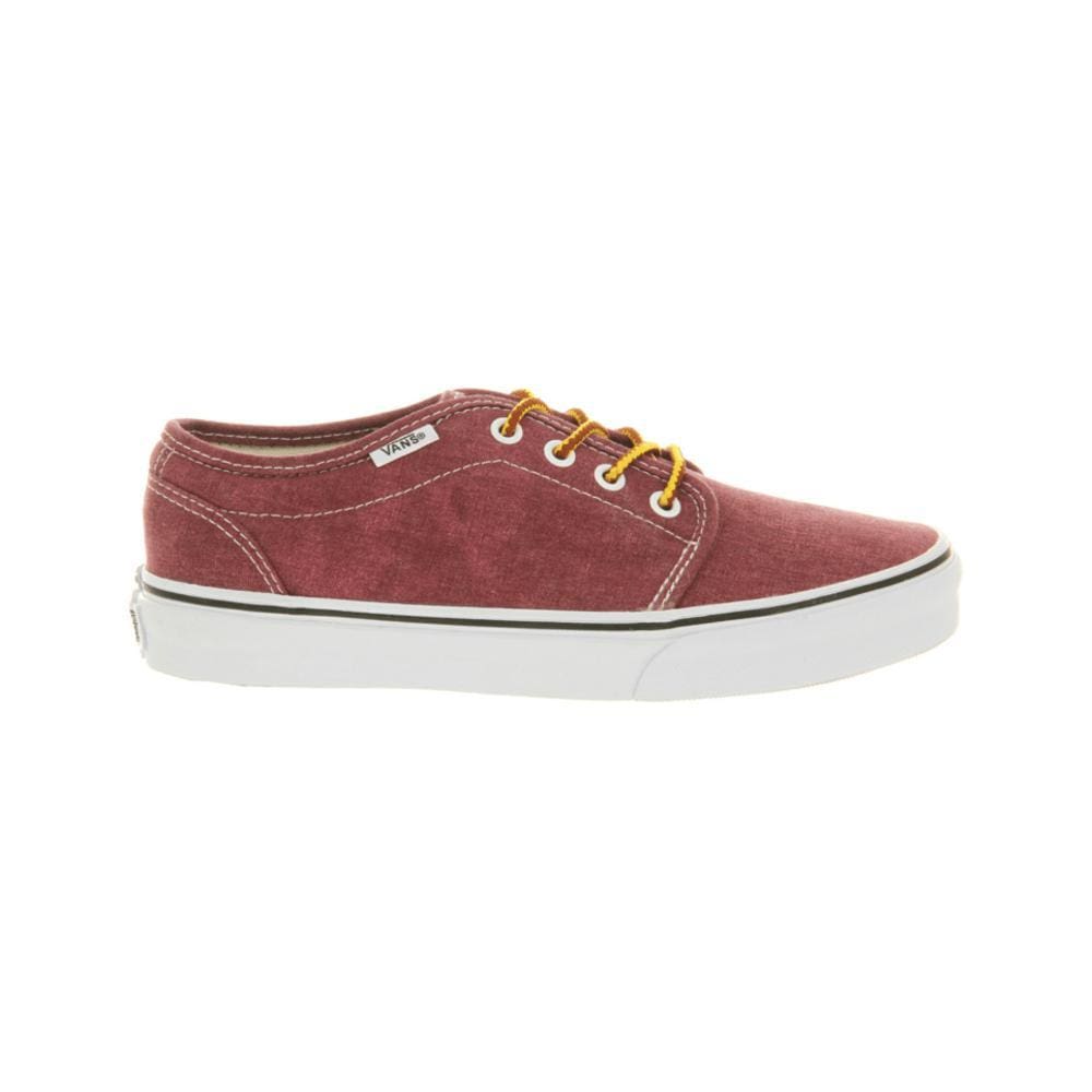 Vans 106 Vulc (Washed) Tawny Port True White - 50-50 Skate Shop