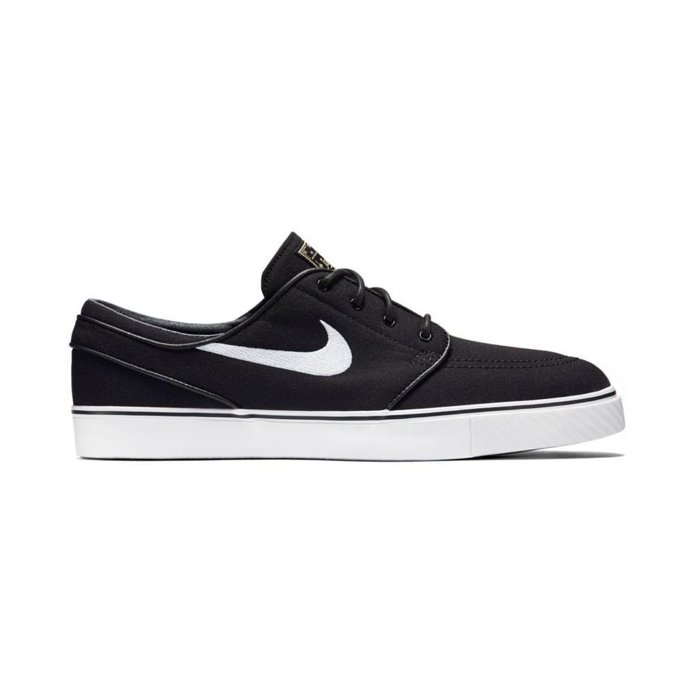 Nike Zoom Stefan Janoski Canvas Black White - 50-50 Skate Shop