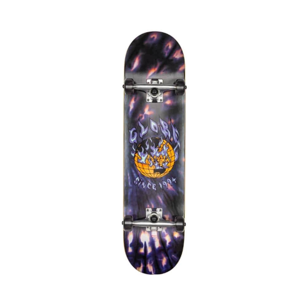 Globe Skateboard Complete G1 Ablaze 8.0" x 31.63" Black Dye 14" WB - 50-50 Skate Shop