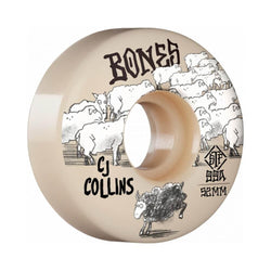Bones Skateboard Wheels STF Collins Black Sheep V3 Slims 52mm 99A - Set of 4 - 50-50 Skate Shop
