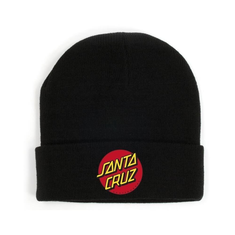 Santa Cruz Classic Patch Youth Beanie Black - 50-50 Skate Shop