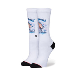 Stance Womens Too Blessed Socks White - 50-50 Skate Shop
